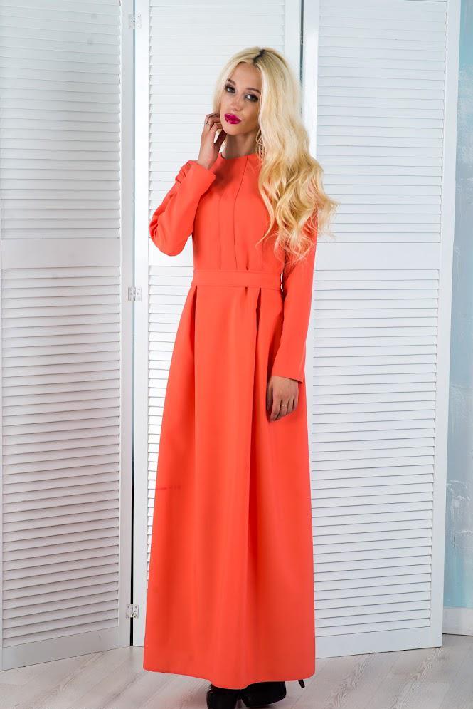 Платье Podium Sonia 21222-CORAL L Коралловый