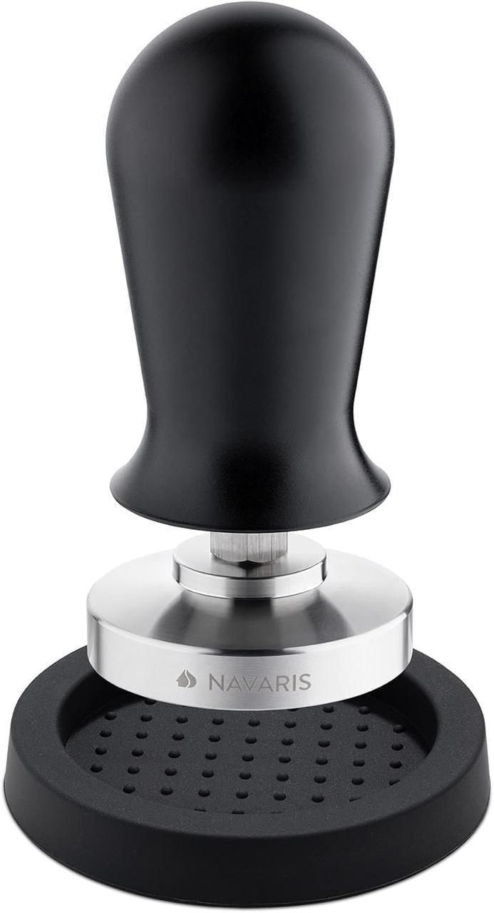 Темпер кофейный Navaris Tamper Coffee Express из нержавеющей стали с силиконовой подушкой 51 мм (2328555068)