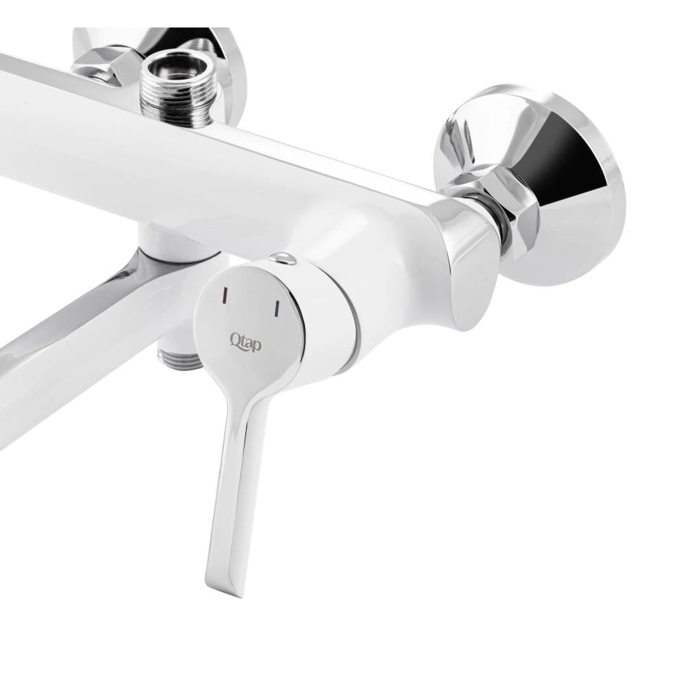 Душові гарнітури Qtap Grand Білий/кран для раковини Grand 001F Білий - фото 5 Душові гарнітури Qtap Grand Білий/кран для раковини Grand 001F Білий - фото 5