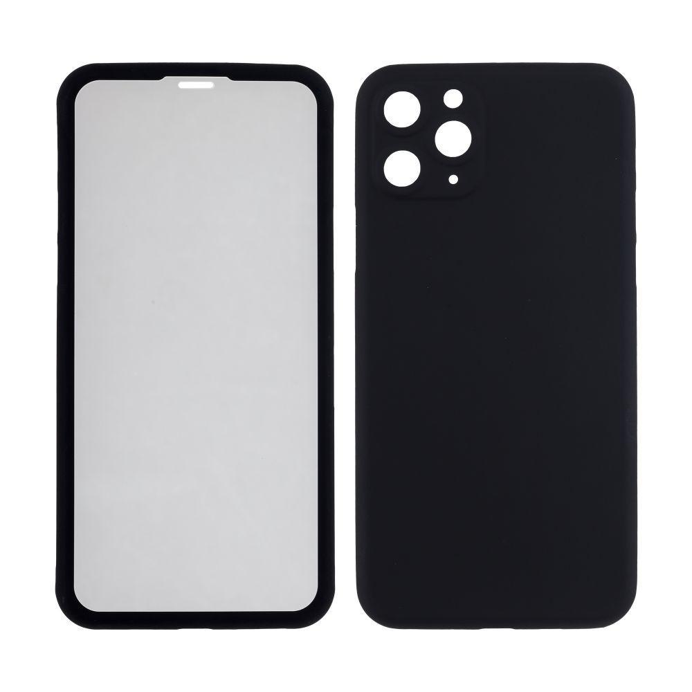 Чехол Double Sided для iPhone 11 Pro Черный - фото 1 Чехол Double Sided для iPhone 11 Pro Черный - фото 1