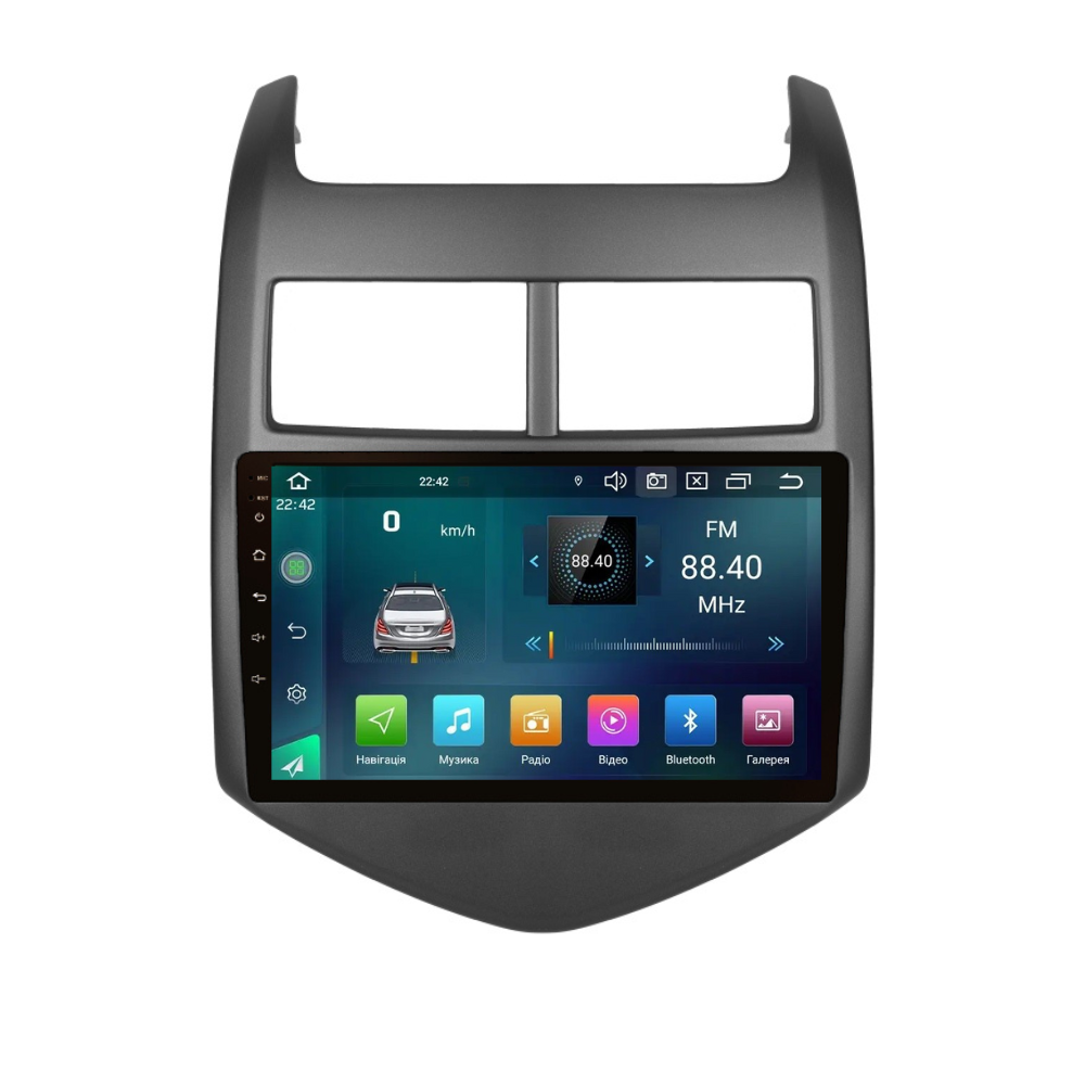 Магнитола штатная CYCLONE C9 CPL Carplay 2/32 GB для Chevrolet Aveo 2011-2018 г. (AR-81009)