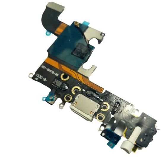 Шлейф Flat Cable основной зарядки для Iphone 6S Белый (000019005)