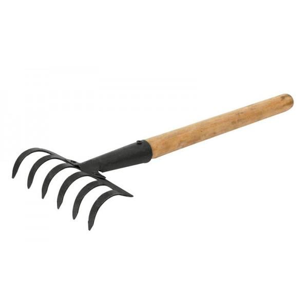 Грабли садовые MasterTool GM 6 зуб 170х460 мм (14-6204)