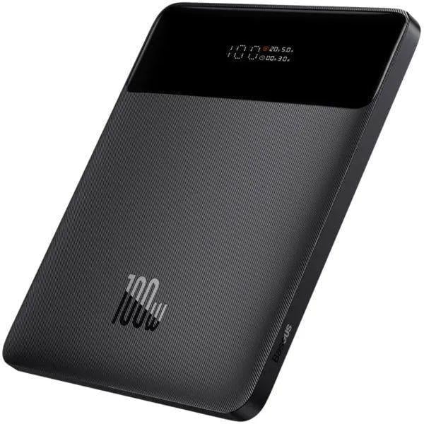 Повербанк BASEUS Blade Power Quick Charge 20000 mAh 100W 3,0 5A Black (BS1822)