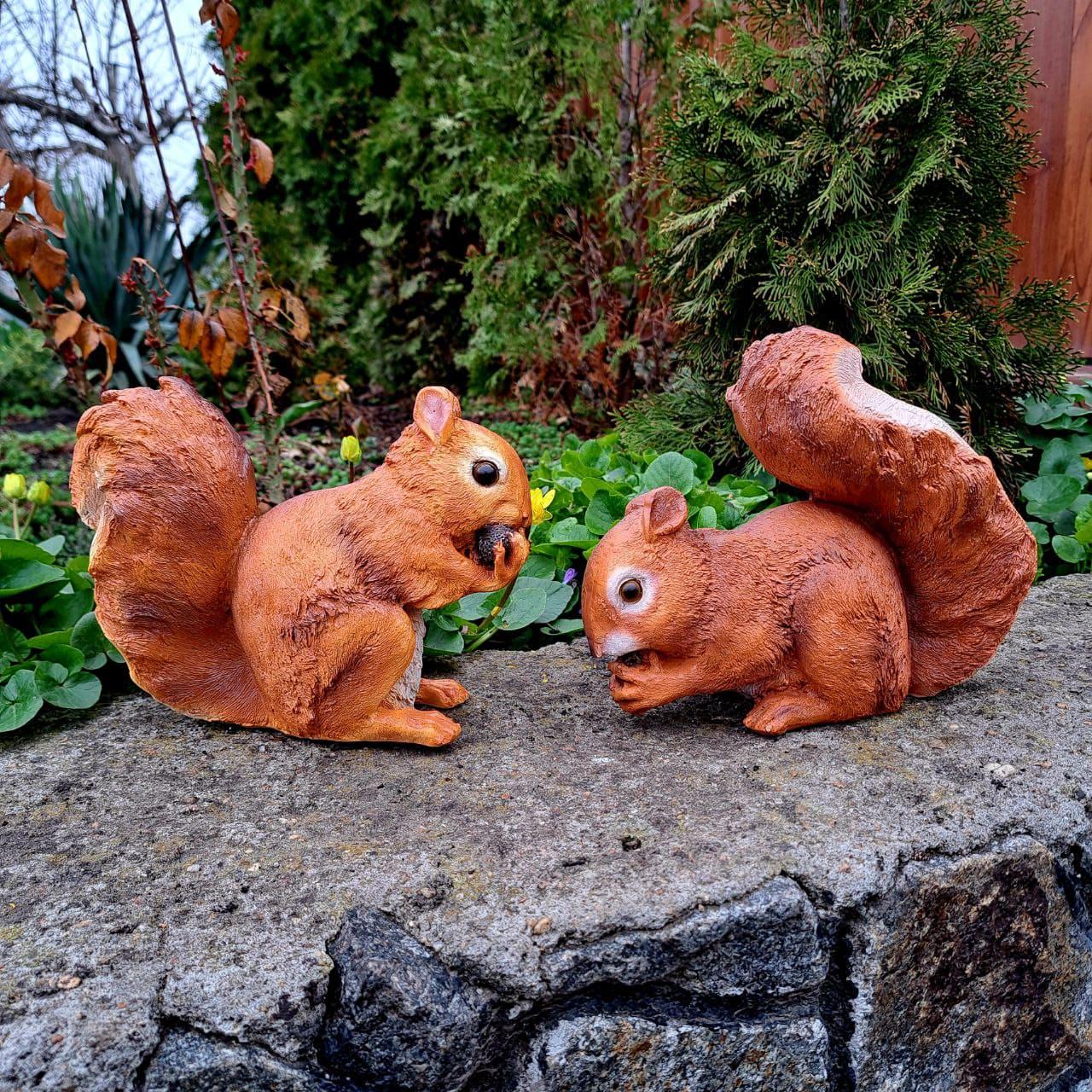 Комплект садових фігур Білка 2 шт. (4316)