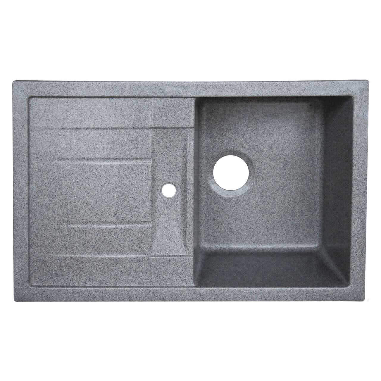 Мойка кухонная Platinum Troya 7850S Серый (19685) Мойка кухонная Platinum Troya 7850S Серый (19685)