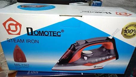 Праска Domotec MS 2202 з керамічним покриттям 2200 Вт (1423794196) - фото 4 Праска Domotec MS 2202 з керамічним покриттям 2200 Вт (1423794196) - фото 4