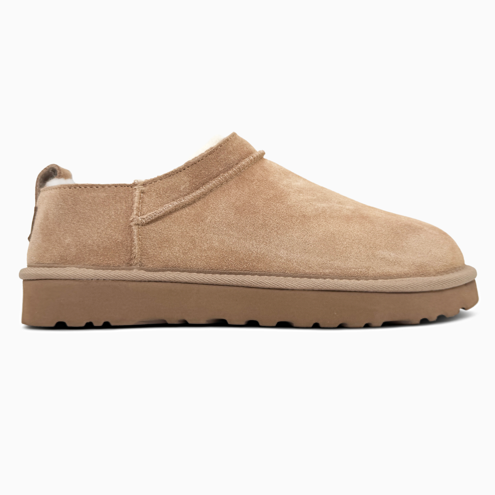 Уггі жіночі UGG Classic Micro Boot Beige Suede р. 41 Бежевий (21086)