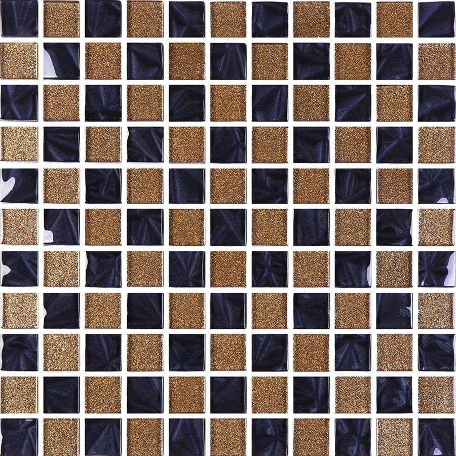 Мозаика керамическая Kotto Ceramica GM 8013 CC 300х300х8 мм Brown Gold/Black pearl S4 (003109)