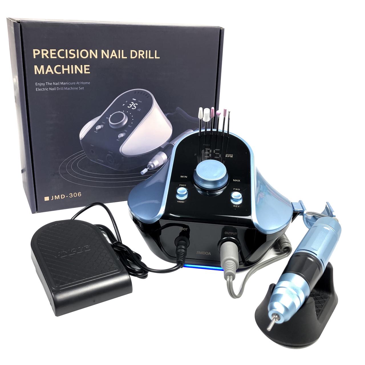 Фрезер для манікюру JMD-306 35000 об/хв 45 Вт (13010608) - фото 5 Фрезер для манікюру JMD-306 35000 об/хв 45 Вт (13010608) - фото 5