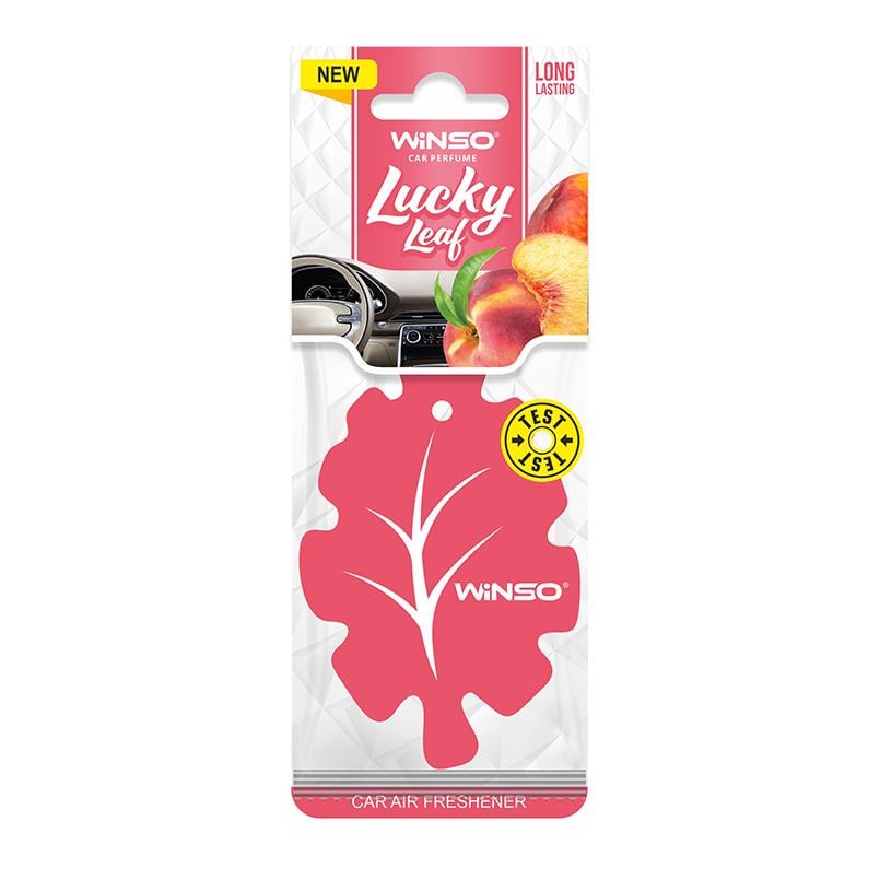 Освіжувач повітря WINSO Lucky Leaf целюлозний Peach