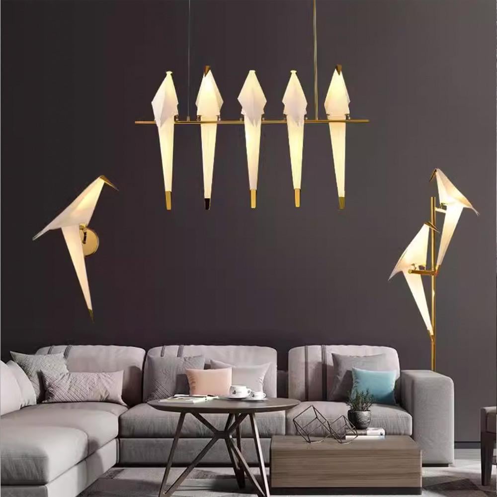 Люстра-композиція з 5 птахів (AS 145/5) - фото 6 Люстра-композиція з 5 птахів (AS 145/5) - фото 6