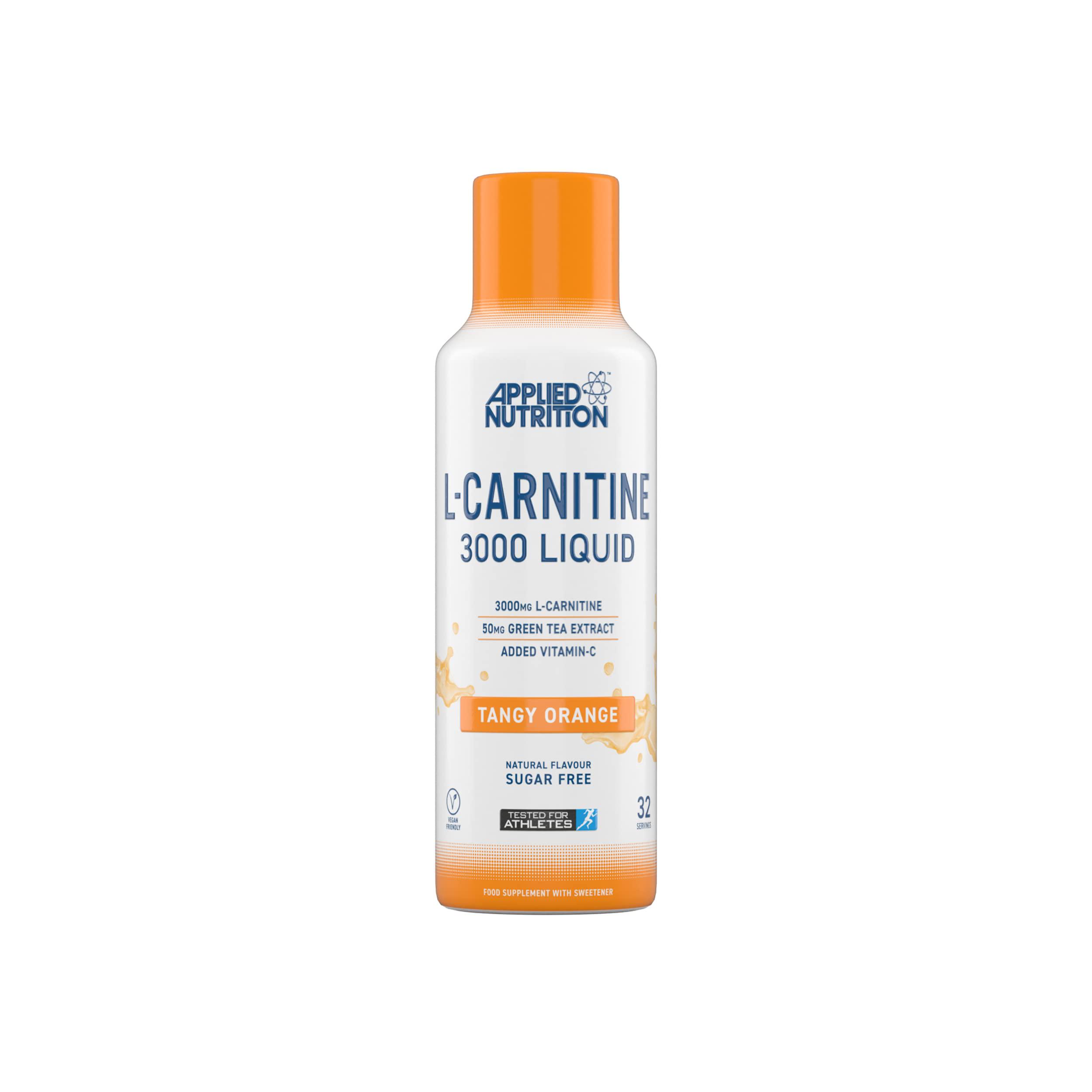 L-карнітин Applied Nutrition L-Carnitine Liquid 3000 480 мл Tangy Orange