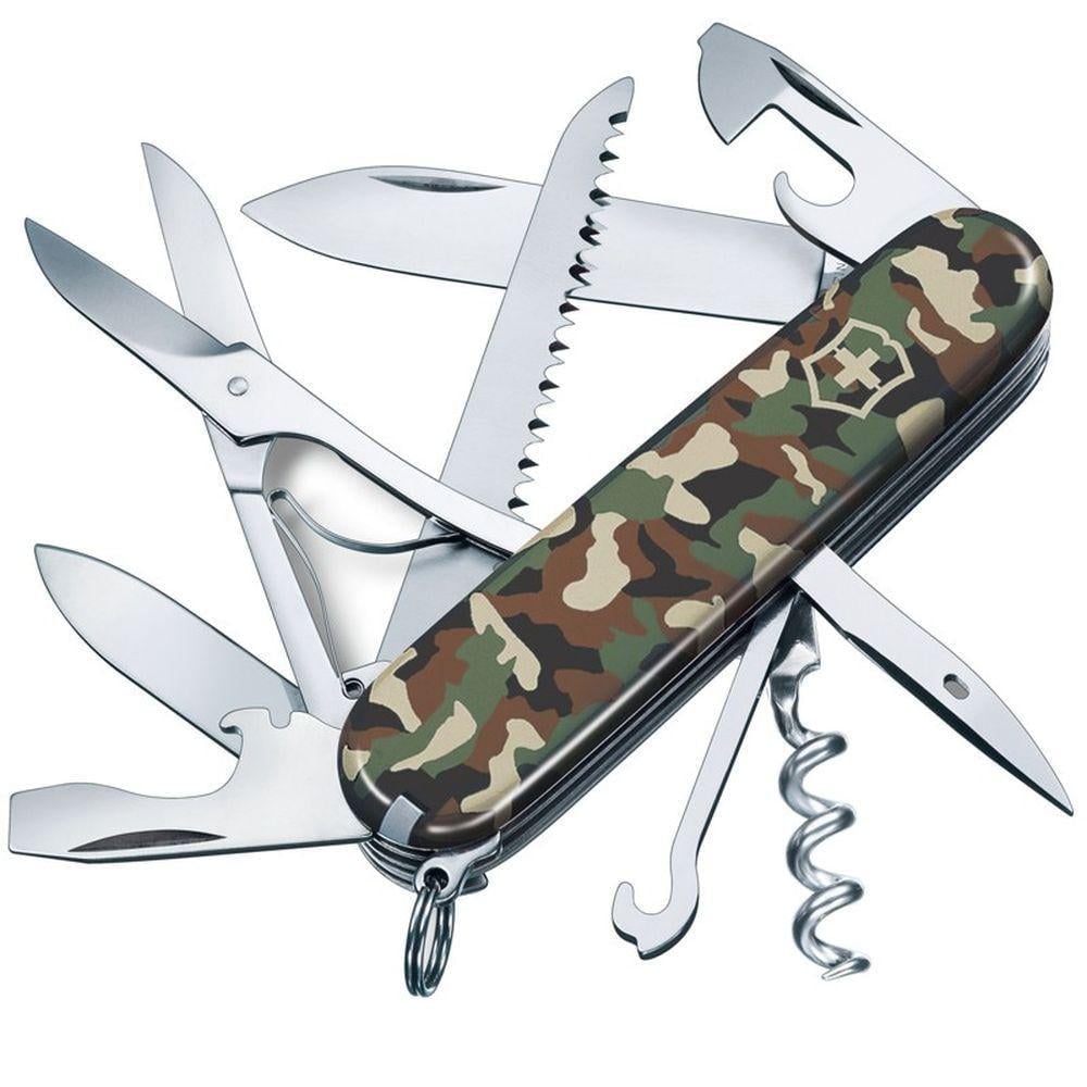 Складаний ніж швейцарський Victorinox Huntsman Millitary (1.3713.94) Складаний ніж швейцарський Victorinox Huntsman Millitary (1.3713.94)