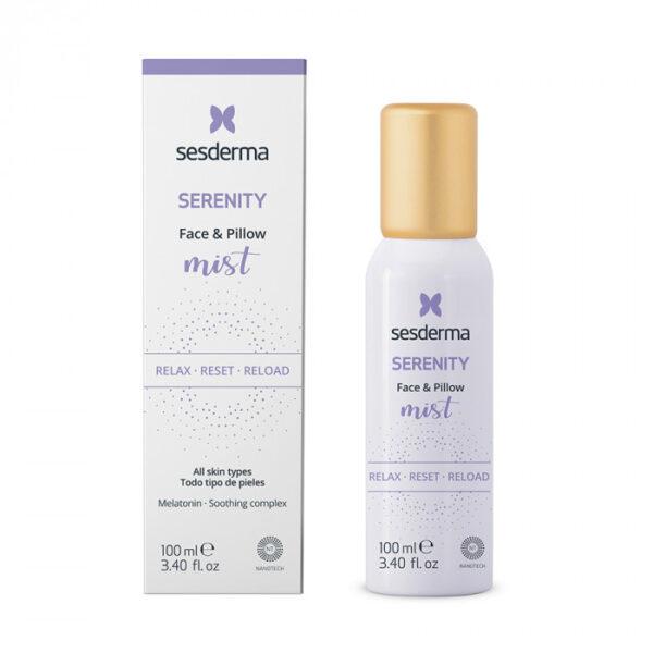 Спрей-мост для лица и подушки ночной Sesderma SERENITY 100 мл