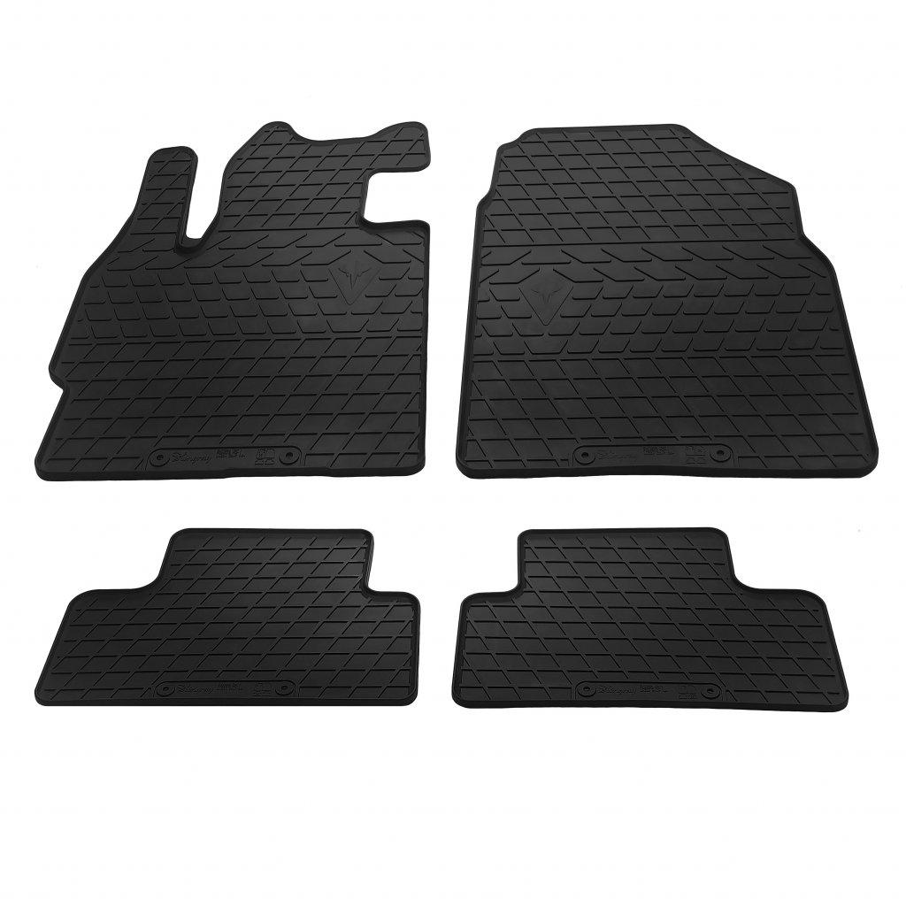 Резиновые коврики Stingray для Mazda CX-7 2006-2012 гг. резина Черный