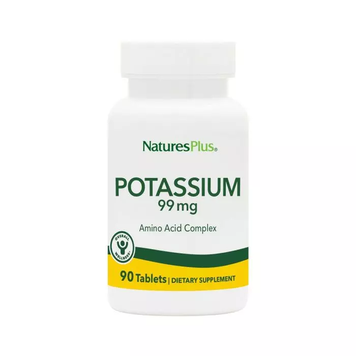 Калий Natures Plus Potassium 99 мг 90 таблеток (NTP3370)