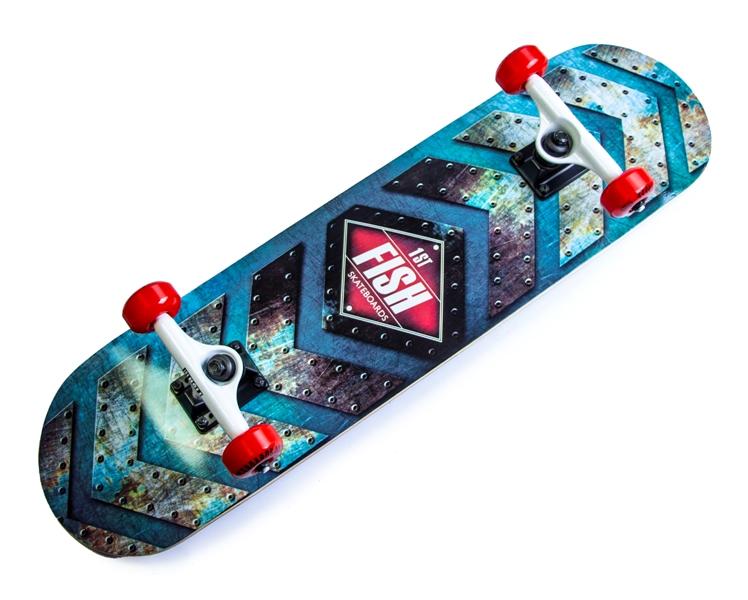 Скейтборд FISH Skateboard 1st