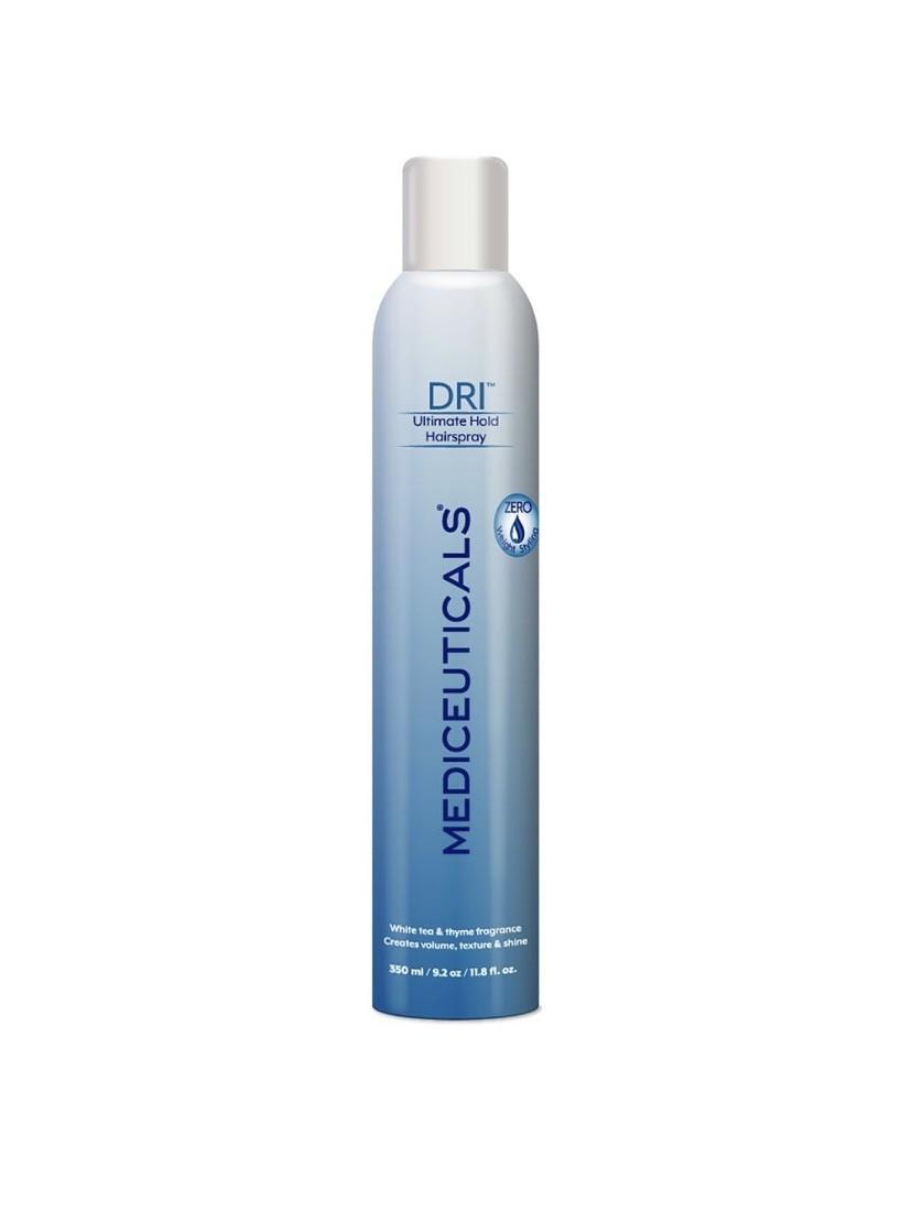 Лак для волосся невагомий Mediceuticals DRI Ultimate Hold Hairspray оптимальної фіксації 350 мл