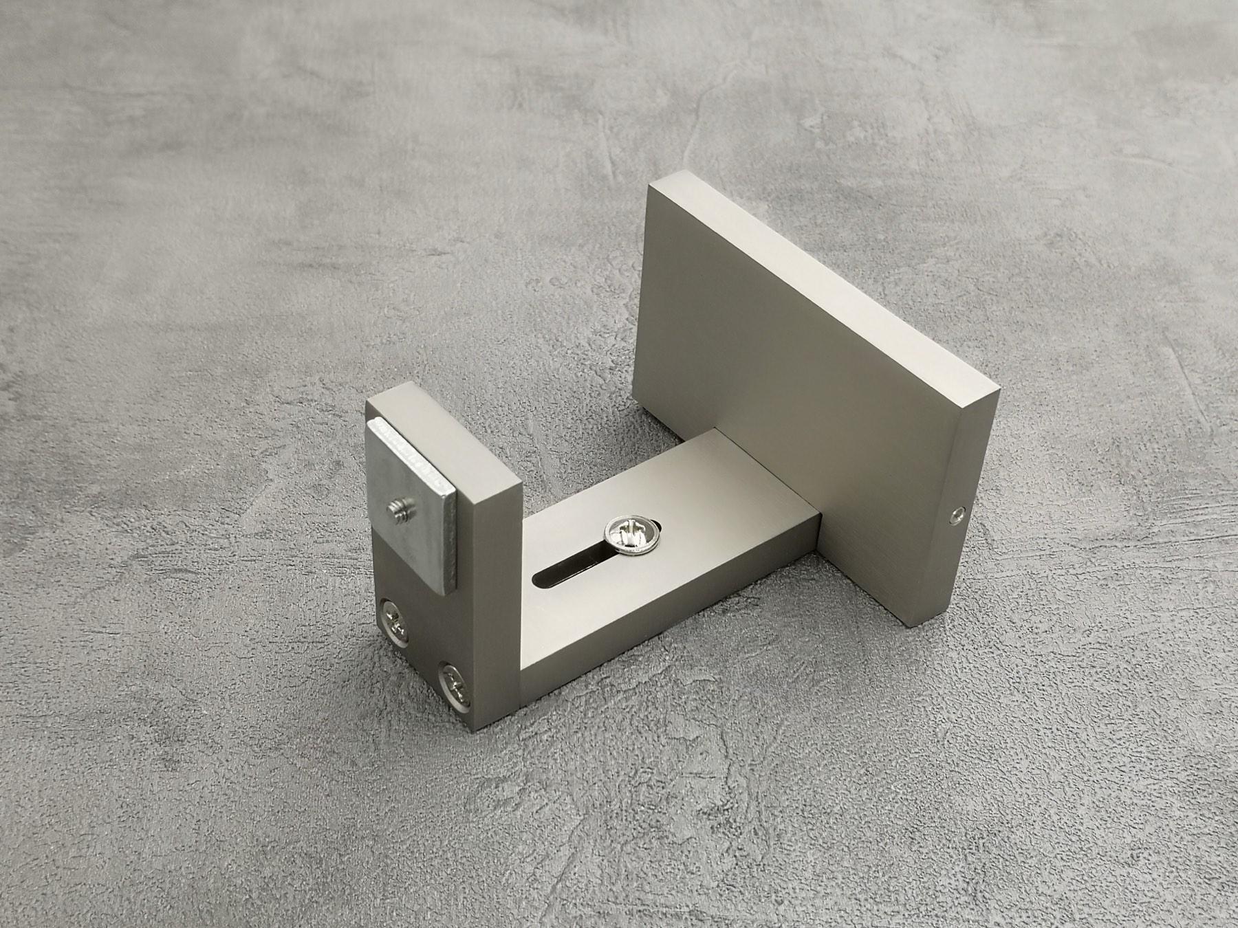 Кронштейн MARCIN DECOR Топлайн 9 см сталь матовая - фото 2 Кронштейн MARCIN DECOR Топлайн 9 см сталь матовая - фото 2