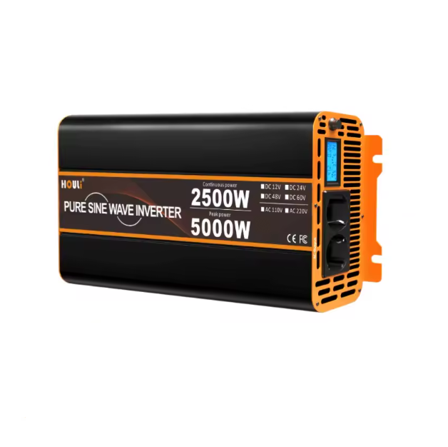 Інвертор Houli чистий сінус 5000/2500 Вт 12-220V евро (30304956)