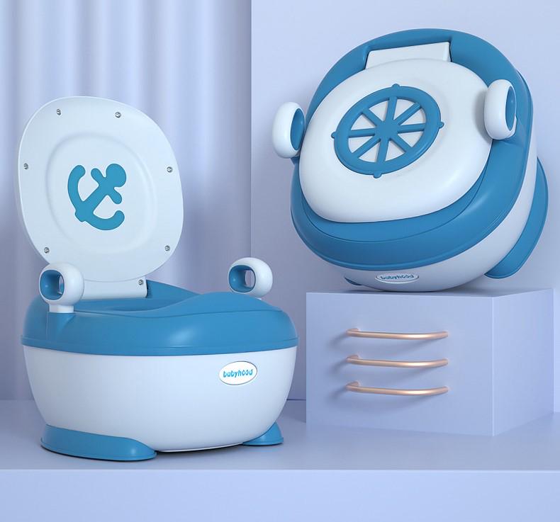 Горщик Лу Лу Babyhood BH-128B Блакитний (29397298) - фото 2 Горщик Лу Лу Babyhood BH-128B Блакитний (29397298) - фото 2