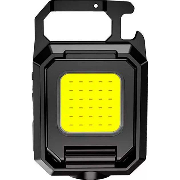 LED-фонарь-брелок WJ-808 USB Type-C аккумуляторный с карабином и магнитом (10575)