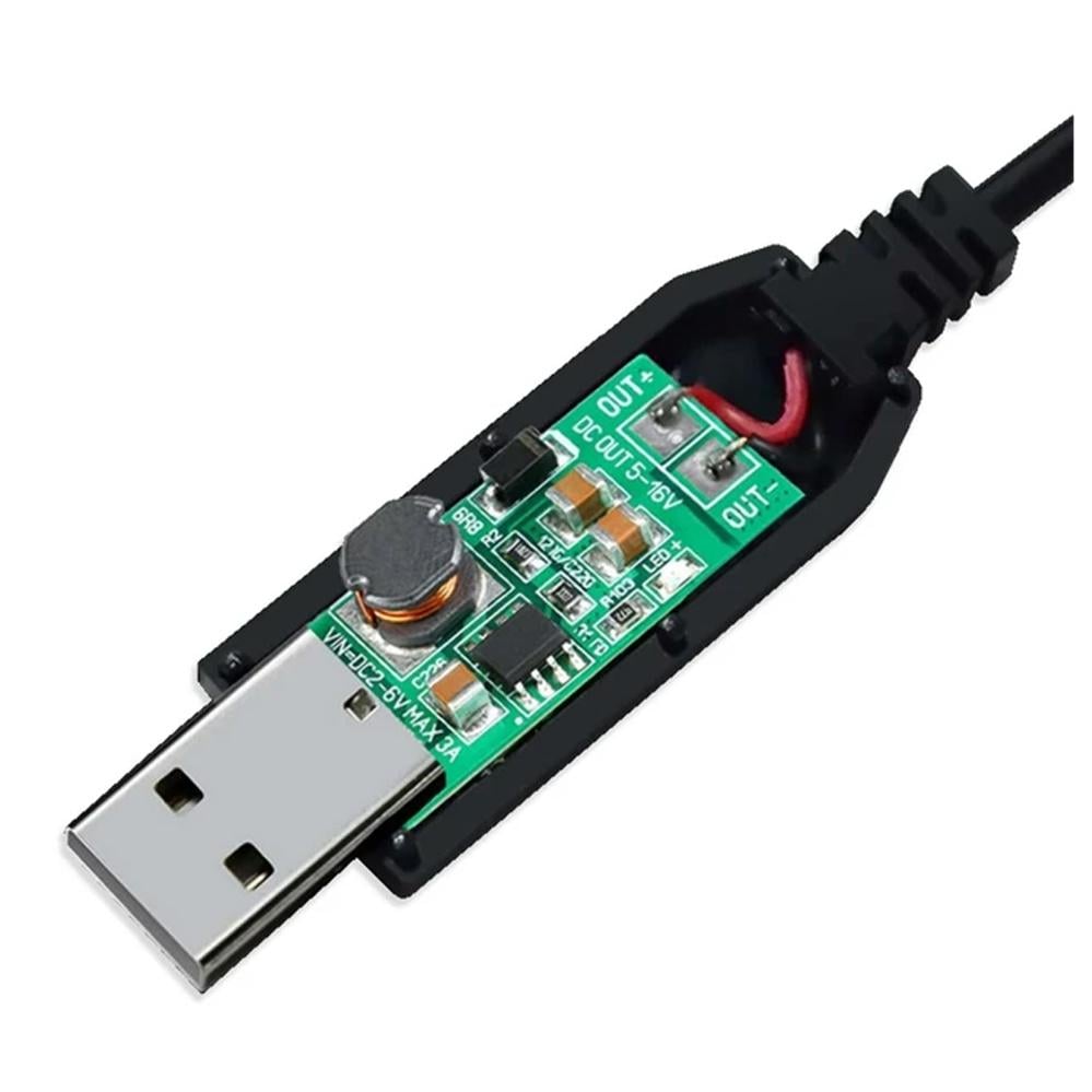 Кабель-переходник USB для роутера от Power Bank 12V Черный (107.251) - фото 4 Кабель-переходник USB для роутера от Power Bank 12V Черный (107.251) - фото 4