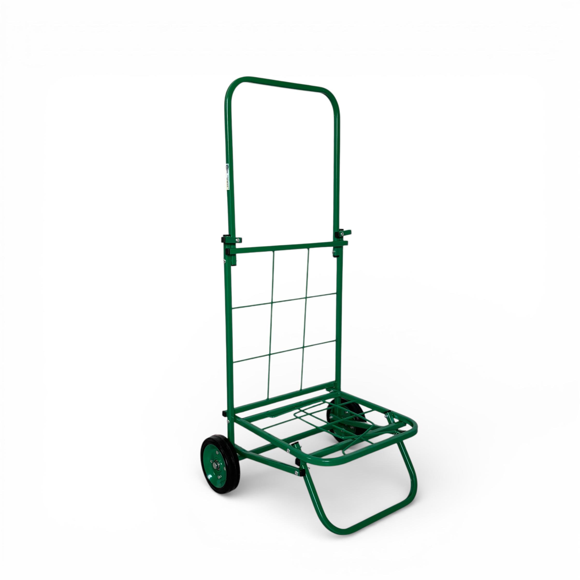 Хозяйственная тележка Міць с усиленными колесами раскладная большая Зеленый (31236783)