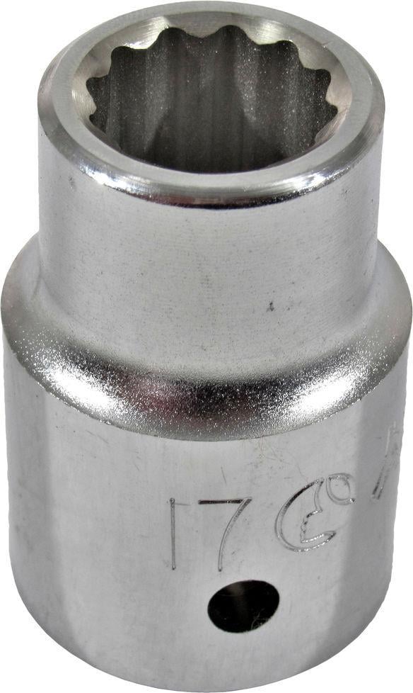 Головка торцевая низкая двенадцатигранная Hans 3/4 17 мм (6402М17)