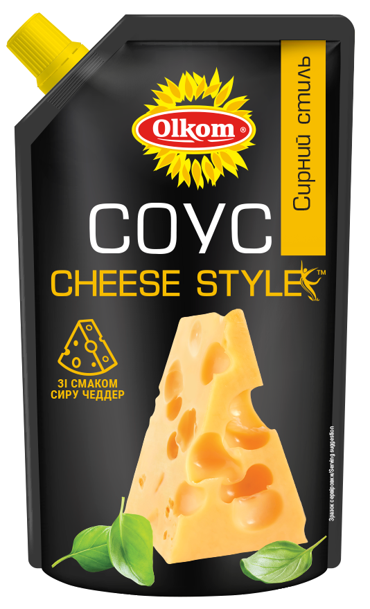 Соус Олком Cheese style 30% 180 г (4820260570374)