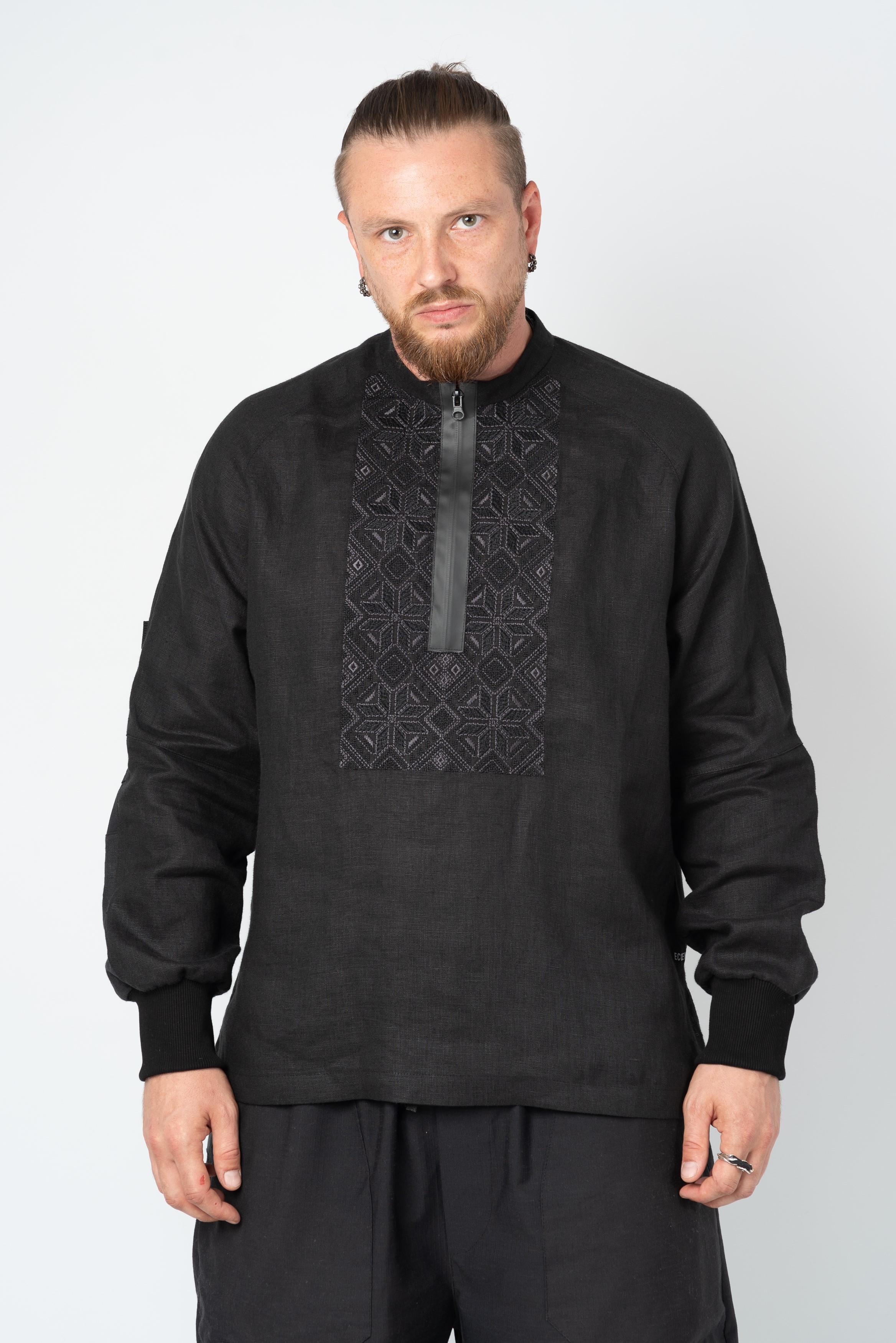 Вышиванка льняная Eccentr1c S Black (9186336) Вышиванка льняная Eccentr1c S Black (9186336)
