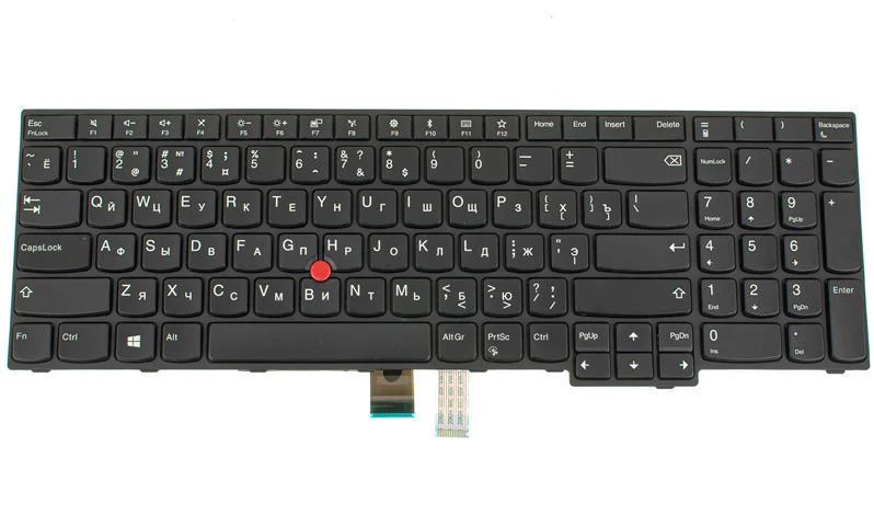 Клавиатура для ноутбука Lenovo ThinkPad E575 Черный (183091)