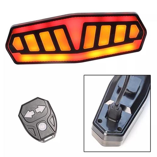 Фонарь для велосипеда задний FY-1828 с указанием поворотов Waterproof/Li-Ion 500 mAh/USB-C/Remote control/CR2032 (641a096b) - фото 2 Фонарь для велосипеда задний FY-1828 с указанием поворотов Waterproof/Li-Ion 500 mAh/USB-C/Remote control/CR2032 (641a096b) - фото 2