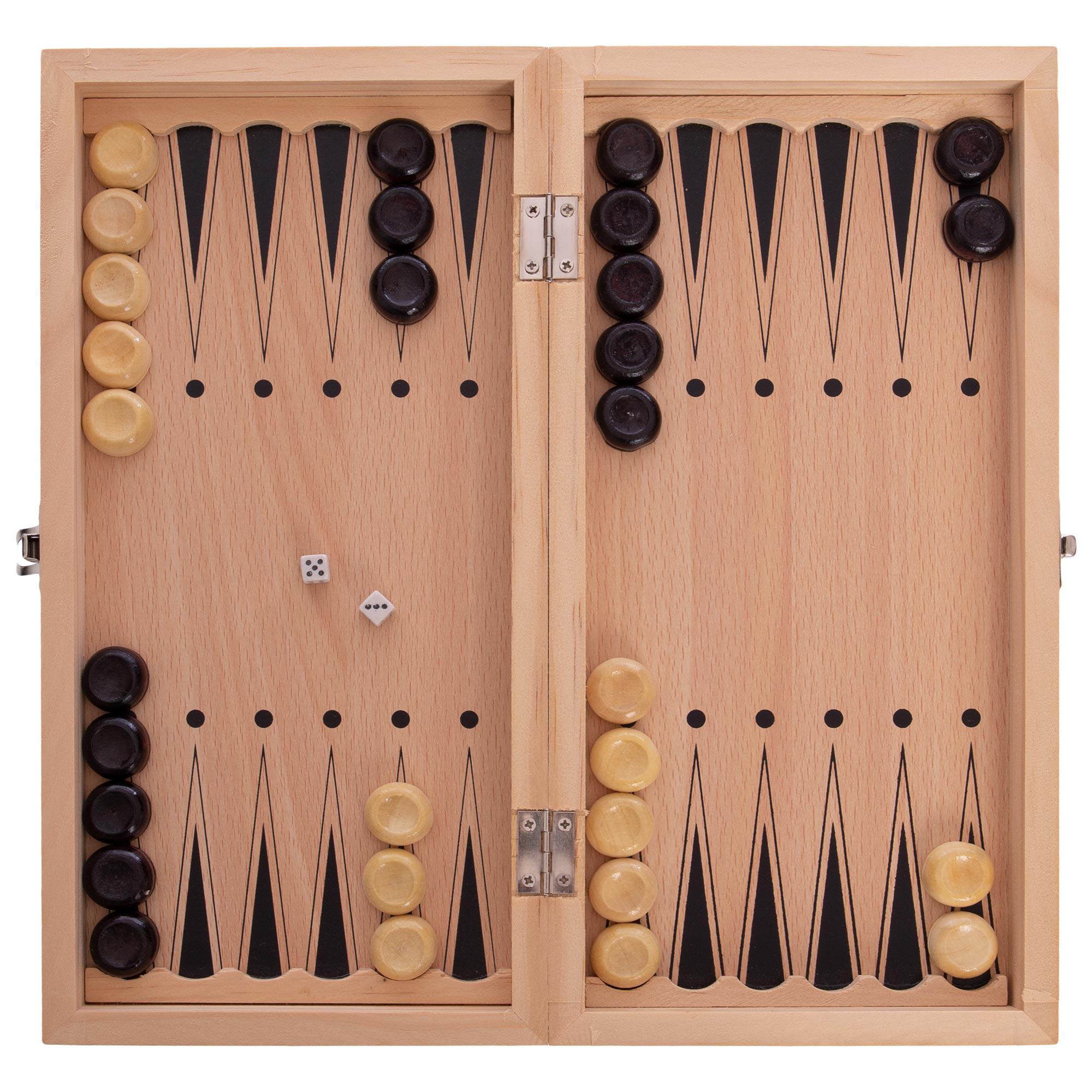 Нарды деревянные SP-Sport (W7711)