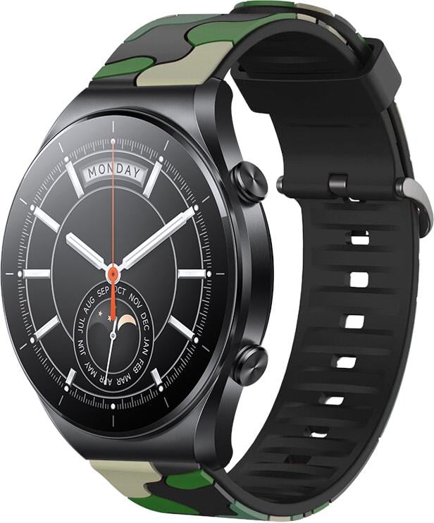 Ремешок Tactic Camouflage для Xiaomi Watch S1 Active Green (32955-08)