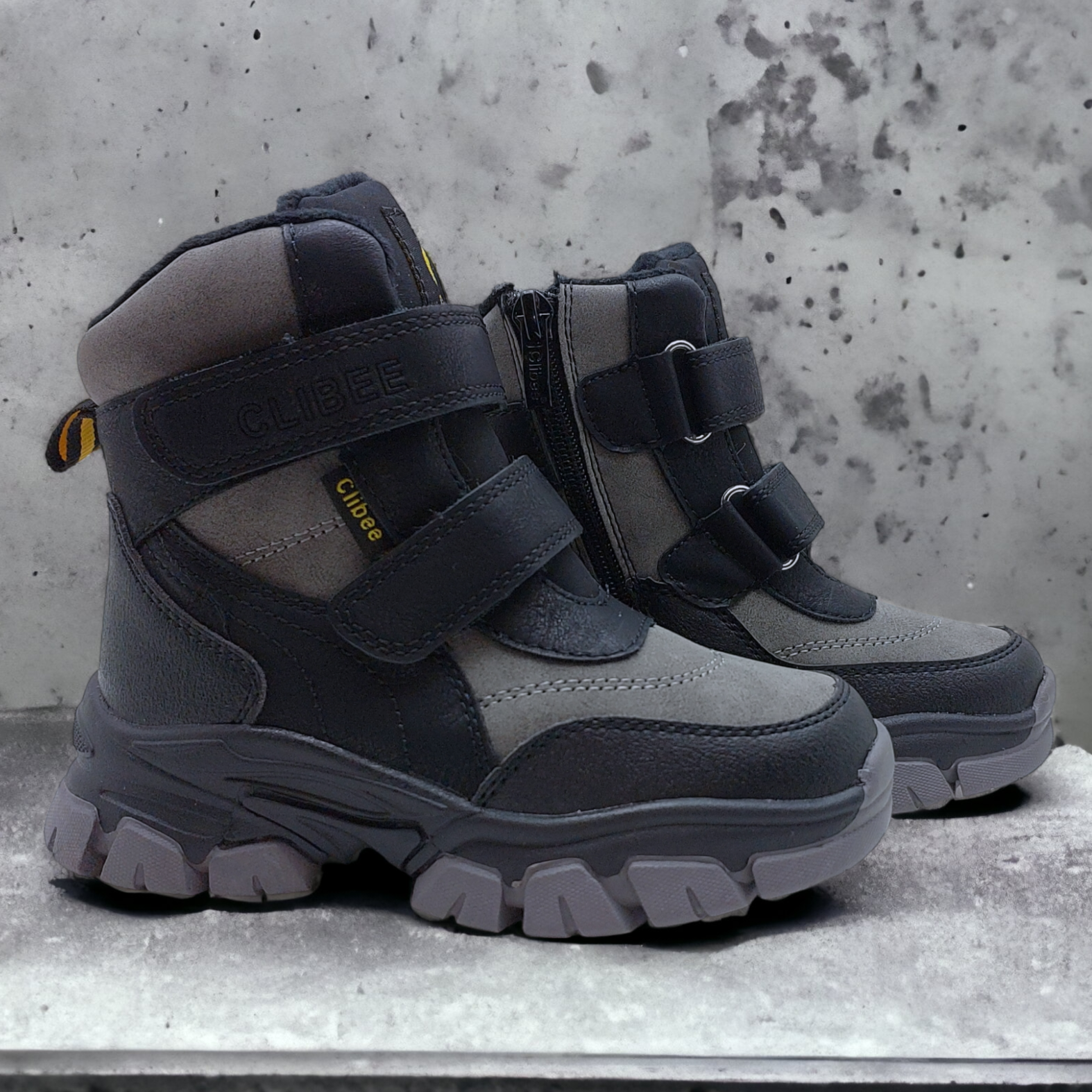 Черевики зимові Clibee р. 28 Grey (арт.353BG)