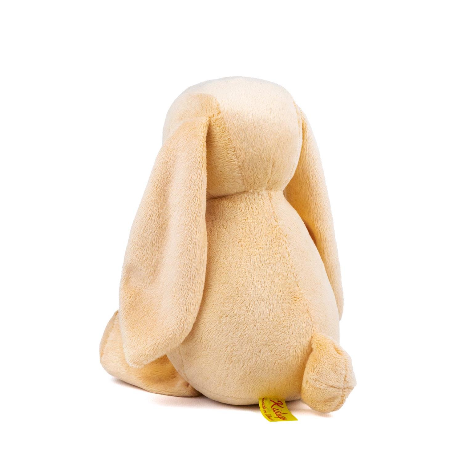 М'яка іграшка KidsQo Зайчик Хагсі 23 см Бежевий (KD7220) - фото 2