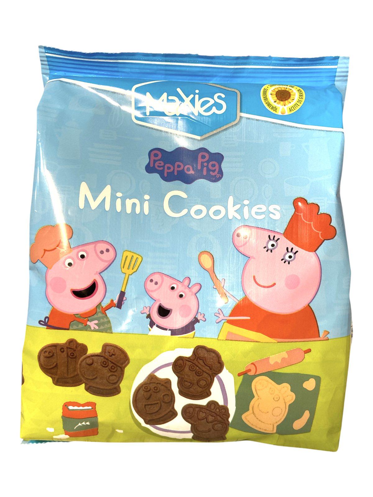 Печиво міні Maxies Свинка Пеппа зі смаком какао 250 г (60940)
