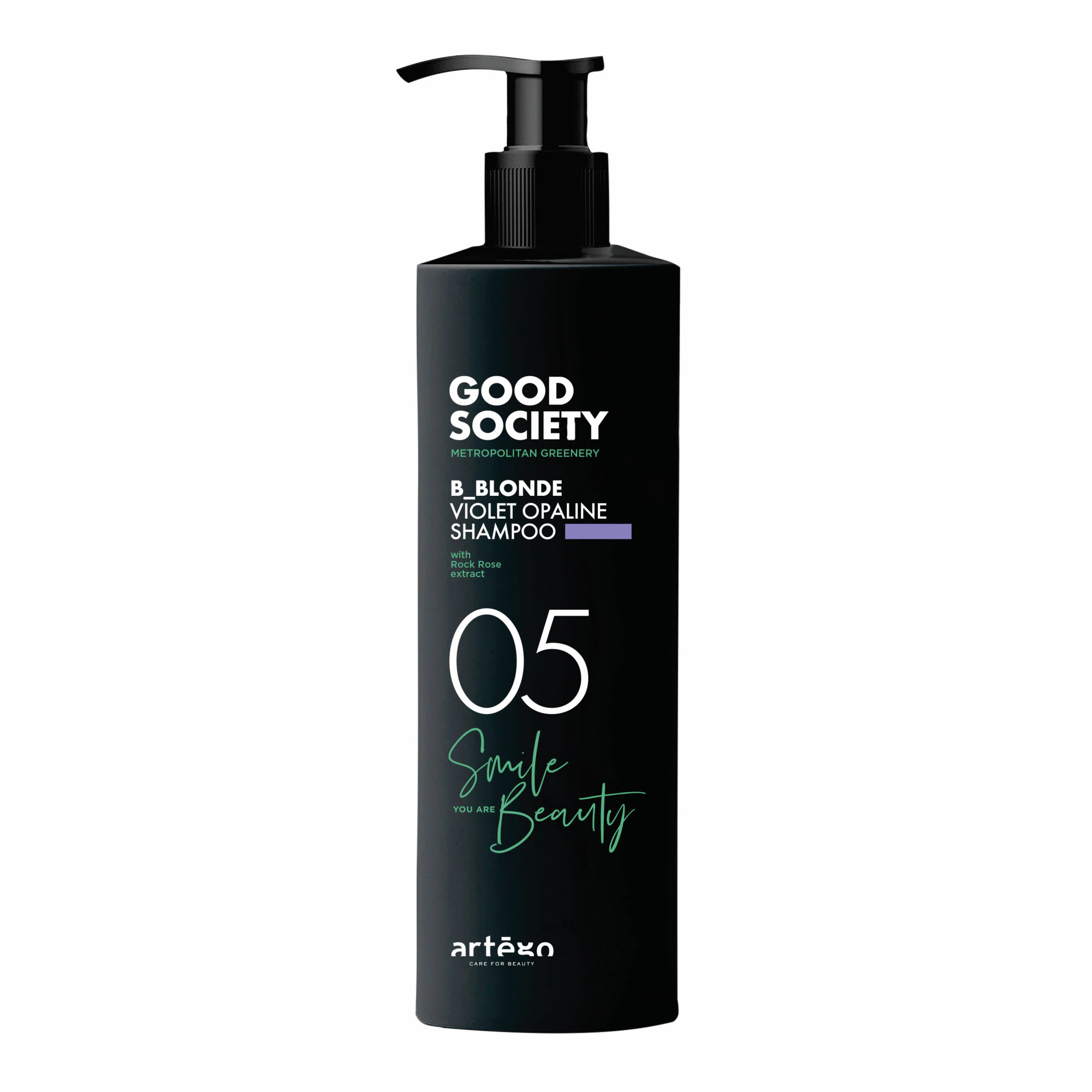 Шампунь відтіночний Artego Good Society 05 B-Blonde Violet Opaline Shampoo з молочно-фіолетовою пігментацією 1000 мл (0165908)