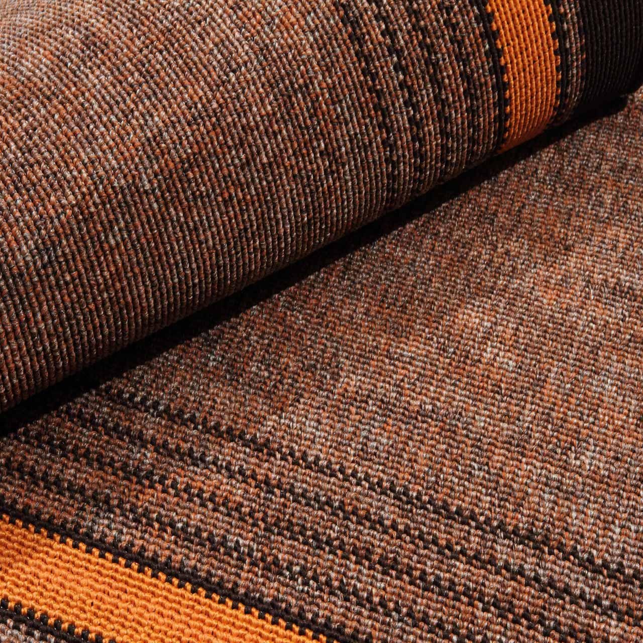 Ковер безворсовый DAKARIA Дарничанка SABA Run 01 2x2 м Коричневый - фото 4 Ковер безворсовый DAKARIA Дарничанка SABA Run 01 2x2 м Коричневый - фото 4