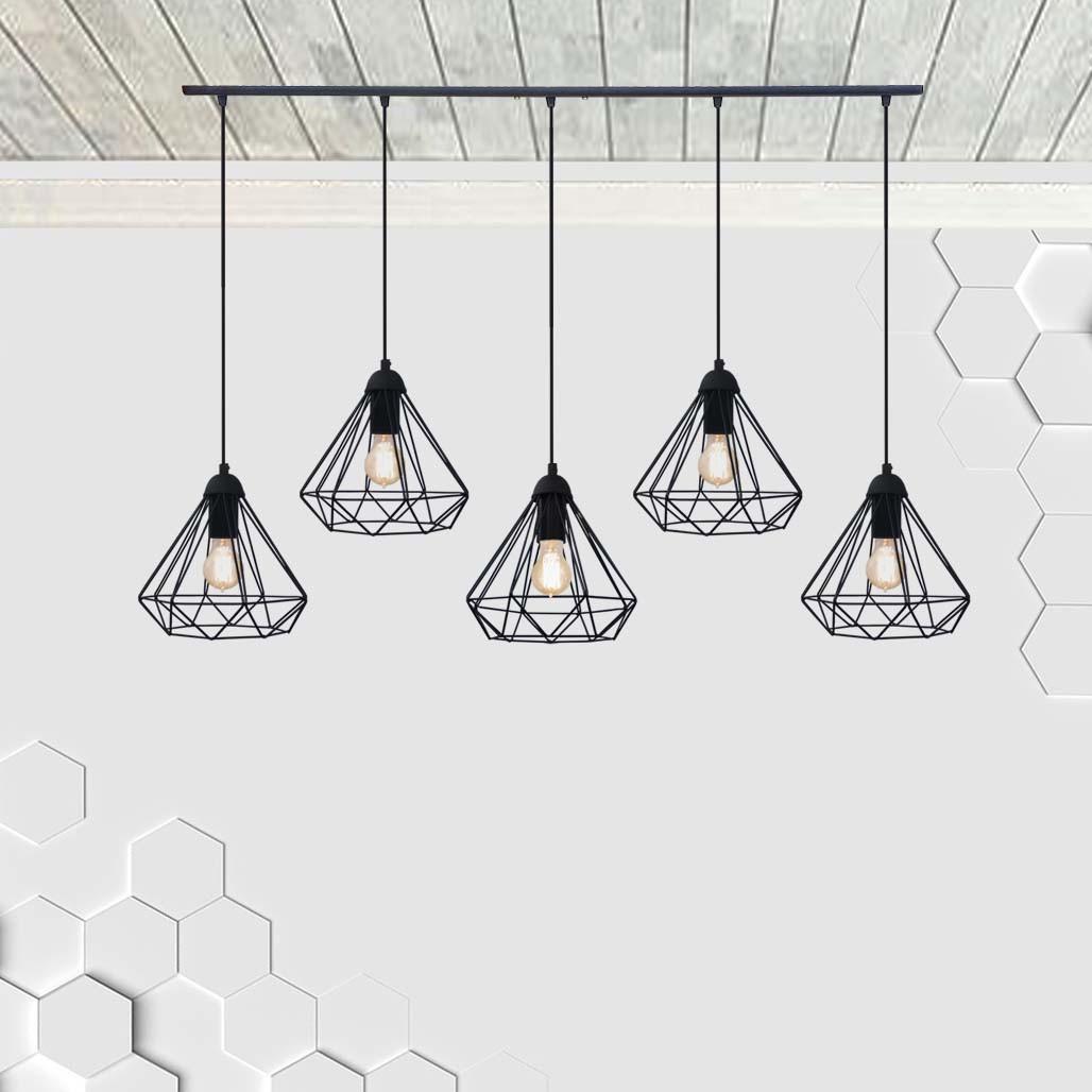 Люстра Levistella Diamond-5 Black - фото 1 Люстра Levistella Diamond-5 Black - фото 1