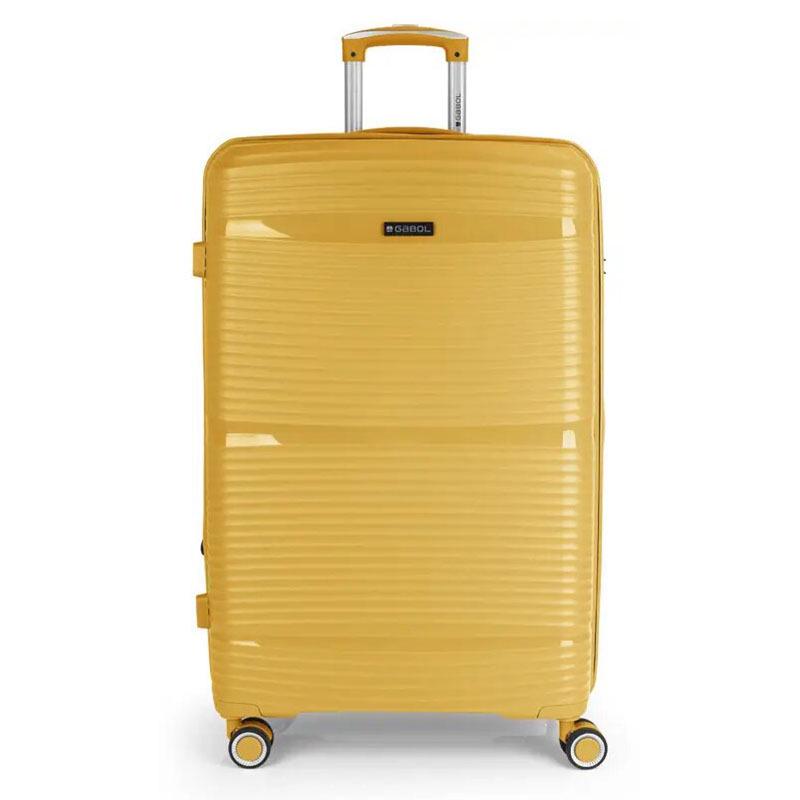 Чемодан на 4-х колесах Gabol Akane L 102 л Mustard (930301)