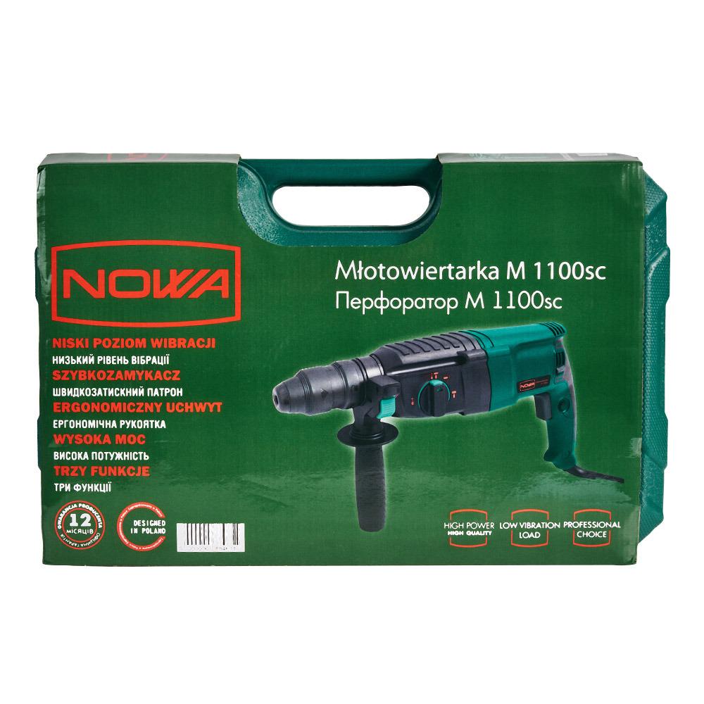 Перфоратор Nowa M 1100sc 1100 Вт SDS-plus 3,9 Дж (1979984399) - фото 7 Перфоратор Nowa M 1100sc 1100 Вт SDS-plus 3,9 Дж (1979984399) - фото 7