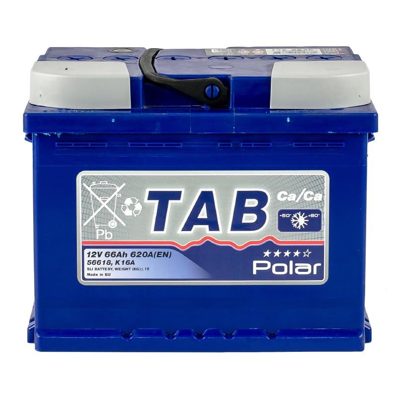 Акумулятор TAB Polar Blue 66 Ah/12V 1 плюс зліва