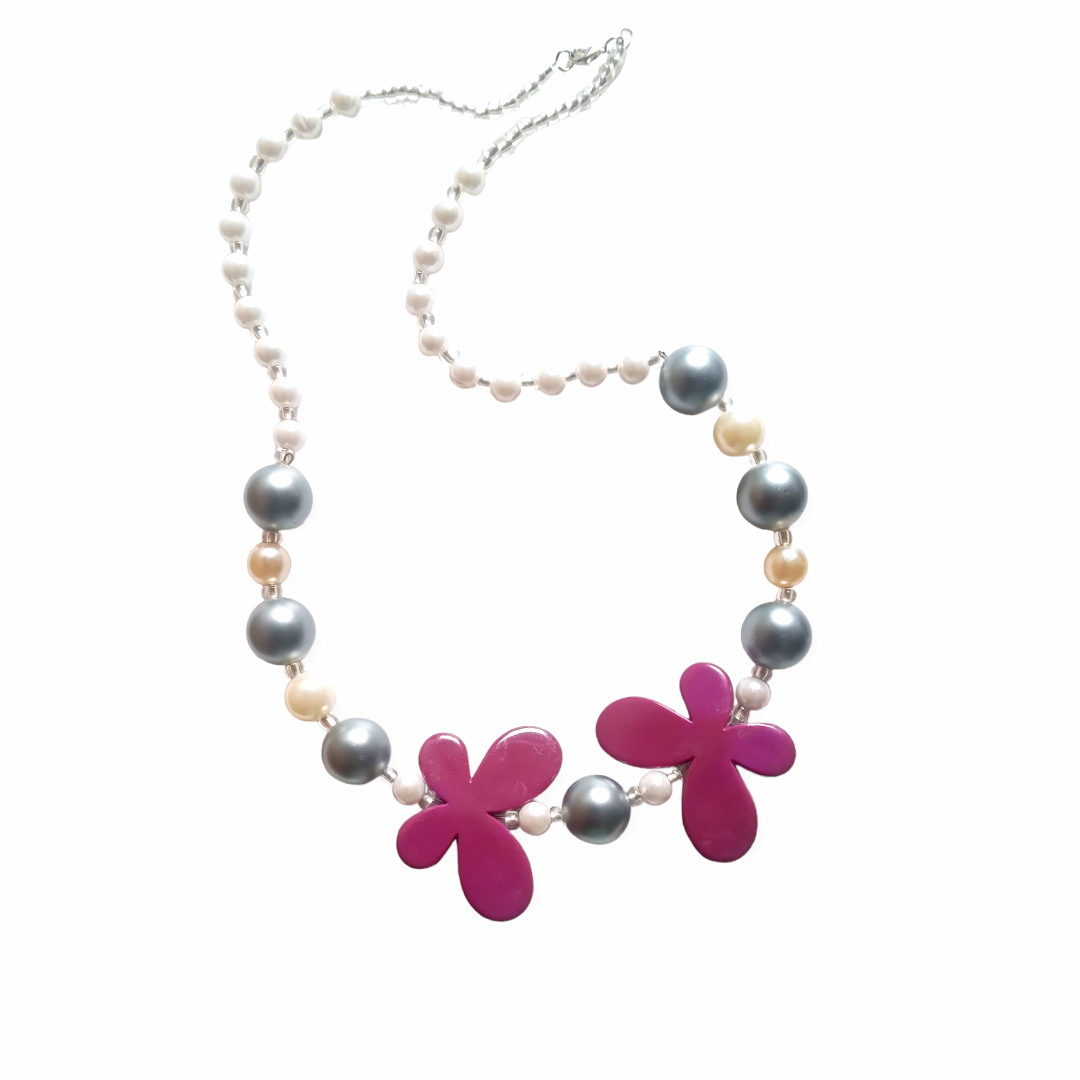 Бусы Бабочки ручная работа 25 см (472) Бусы Бабочки ручная работа 25 см (472)