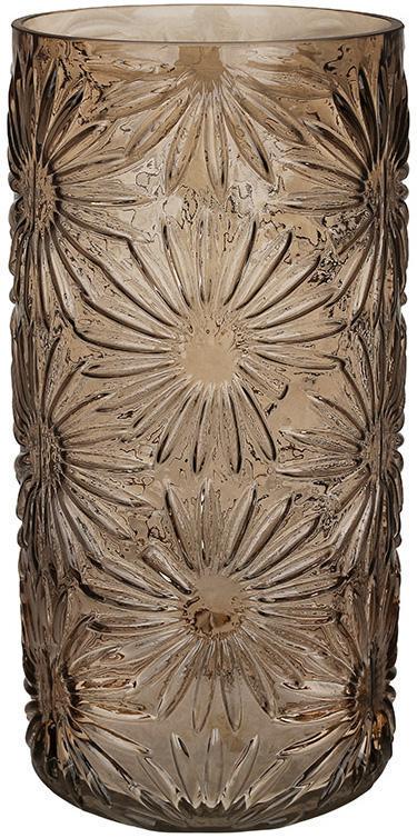 Ваза для цветов из стекла Flowering Time Ромашка 15х30,5 см Коричневый