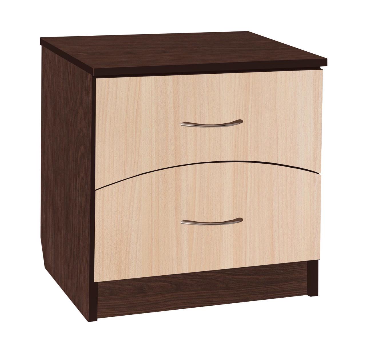Тумба прикроватная МАКСИ-МЕбель Луна Венге магия/Дуб сонома (9036)