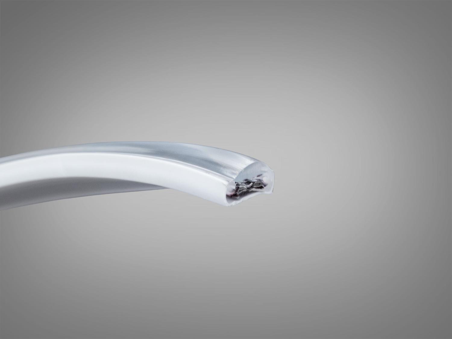 Світлодіодна стрічка 220 В 120 діодів на метр герметична 10 мм Теплий (P220-2835-120-WW-65-10) - фото 2