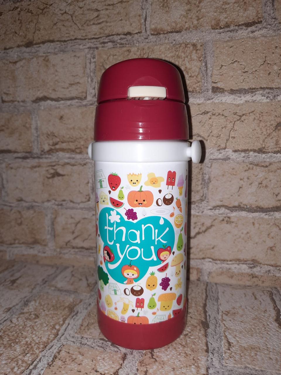 Термос детский с трубочкой 320 мл - фото 8